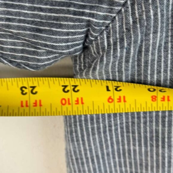 Levis Women Target Striped Pocket Nightgown Gray Size XL - Picture 3 of 12